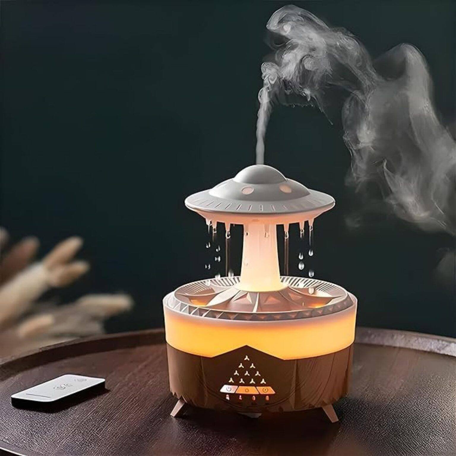Jainchan - UFO Raindrop Humidifier | Diffuser Drop Fountain Jainchan