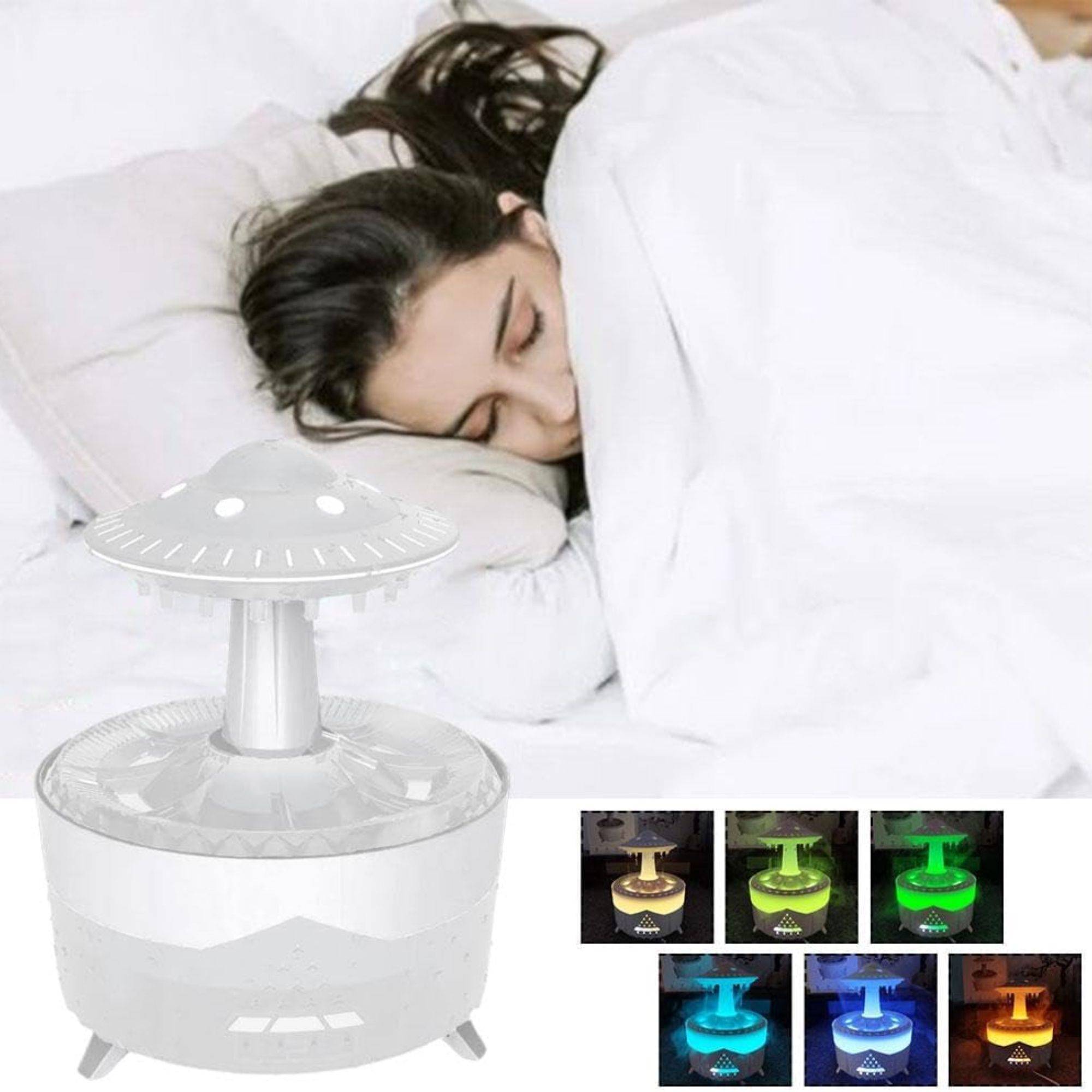 Jainchan - UFO Raindrop Humidifier | Diffuser Drop Fountain