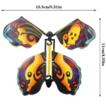 Jainchan Flying Butterfly Toy, Butterfly for cake decoration, Butterflies of Gift box greeting cards, Butterfly Explosion Box