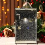 Jainchan DIY Snowfall Lamp with Street Light – Handmade Snow Scenery Night Light for Decorating, Birthday Gifts, and Family Fun, best gadget 2025, new gadgets, DIY Night lamp light